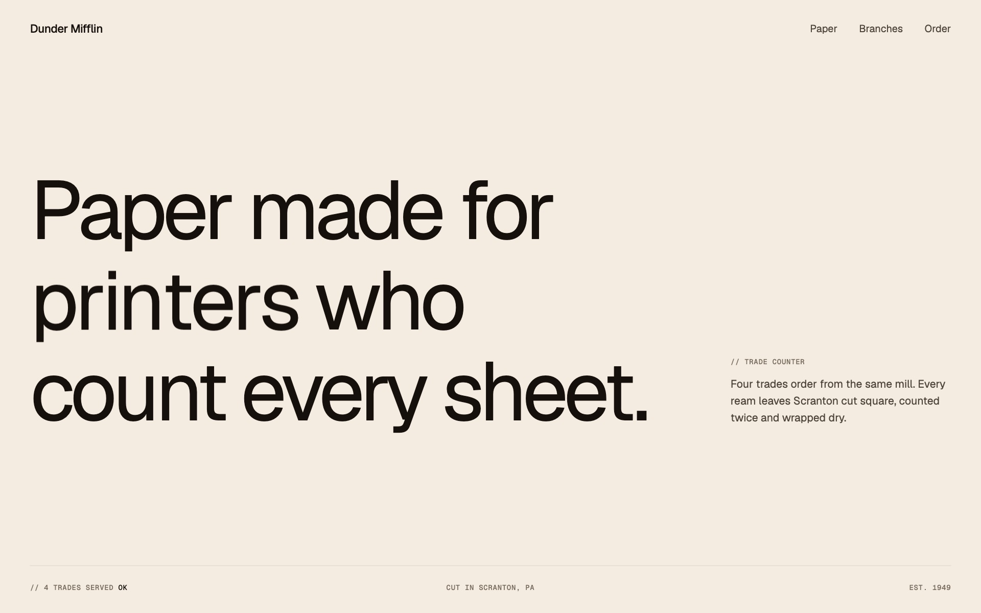 Word loop, the effect at rest